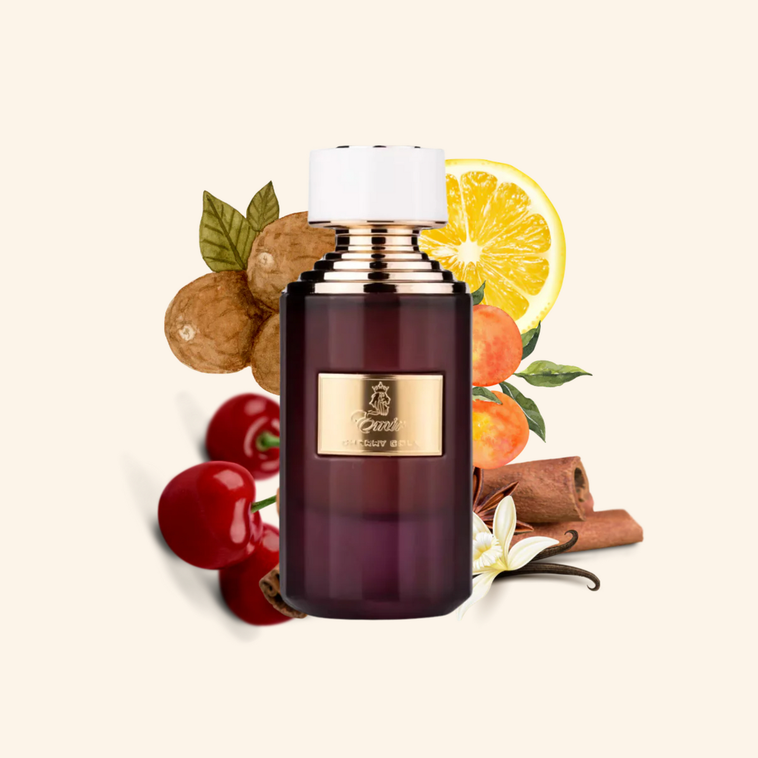 Discover Emir Cherry Cola UK. Unique unisex gourmand EDP with cherry, cola, cinnamon & tonka notes. A Mancera Tonka Cola alternative. Fizzy delight. Shop Now.