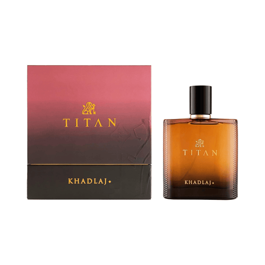 Discover Khadlaj Titan UK. A sophisticated men's EDP with mandarin, incense, smooth suede & tonka bean. A bold, long-lasting aromatic scent. Shop now!