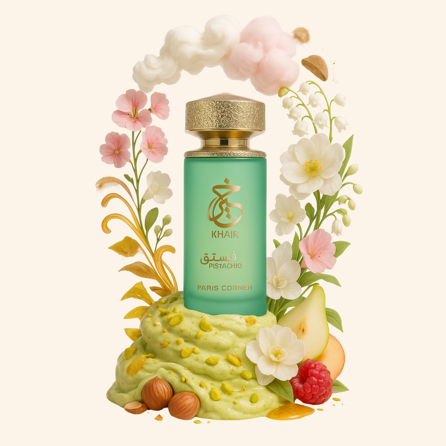 Paris Corner Pistachio Khair 100ml Eau de Parfum for Men and Women