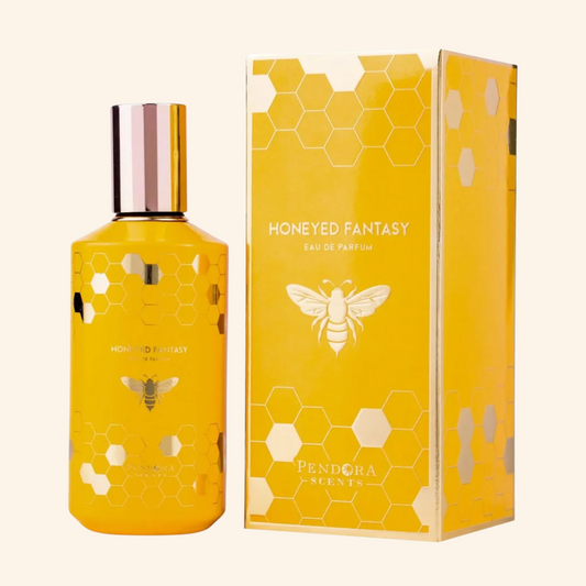 Discover Pendora Scents by Paris corner Honeyed Fantasy UK. Rich unisex EDP with honey, cinnamon, vanilla & amber. A luxurious Oajan alternative. Shop now nurabliss!