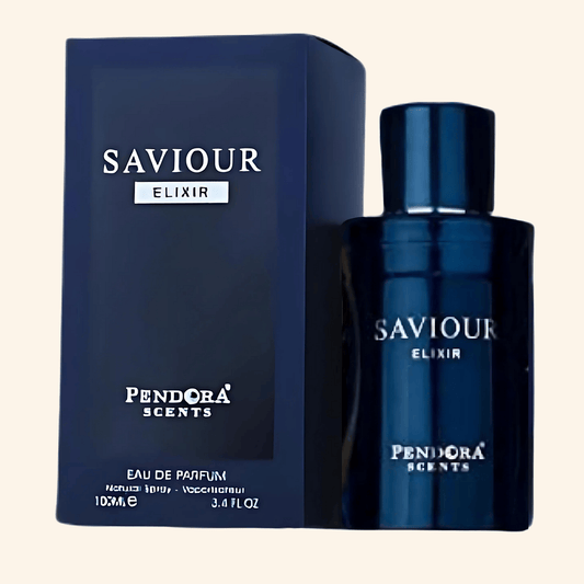 Shop Saviour Elixir Pendora Scents by paris corner. Intense oriental perfume for men's EDP with spicy scent. A popular long-lasting Sauvage Elixir alternative
