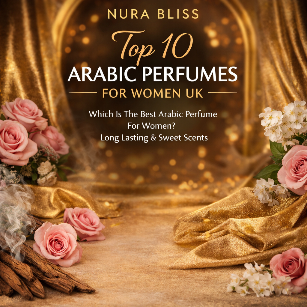The best Arabic perfumes for women in the UK — from Lattafa Yara Elixir to Maison Asrar Vanilla Voyage. Real notes, longevity, and community reviews.