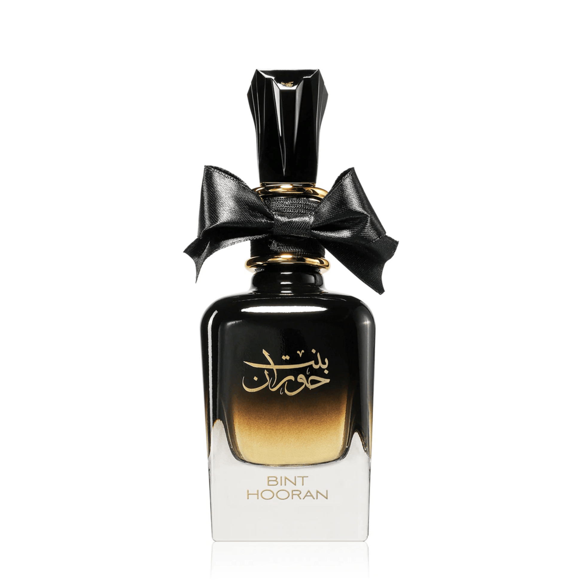 Discover Ard Al Zaafaran Bint Hooran. A rich women's fragrance featuring yuzu, blue lotus, and a warm tobacco-amber base. Sophisticated and deeply captivating.