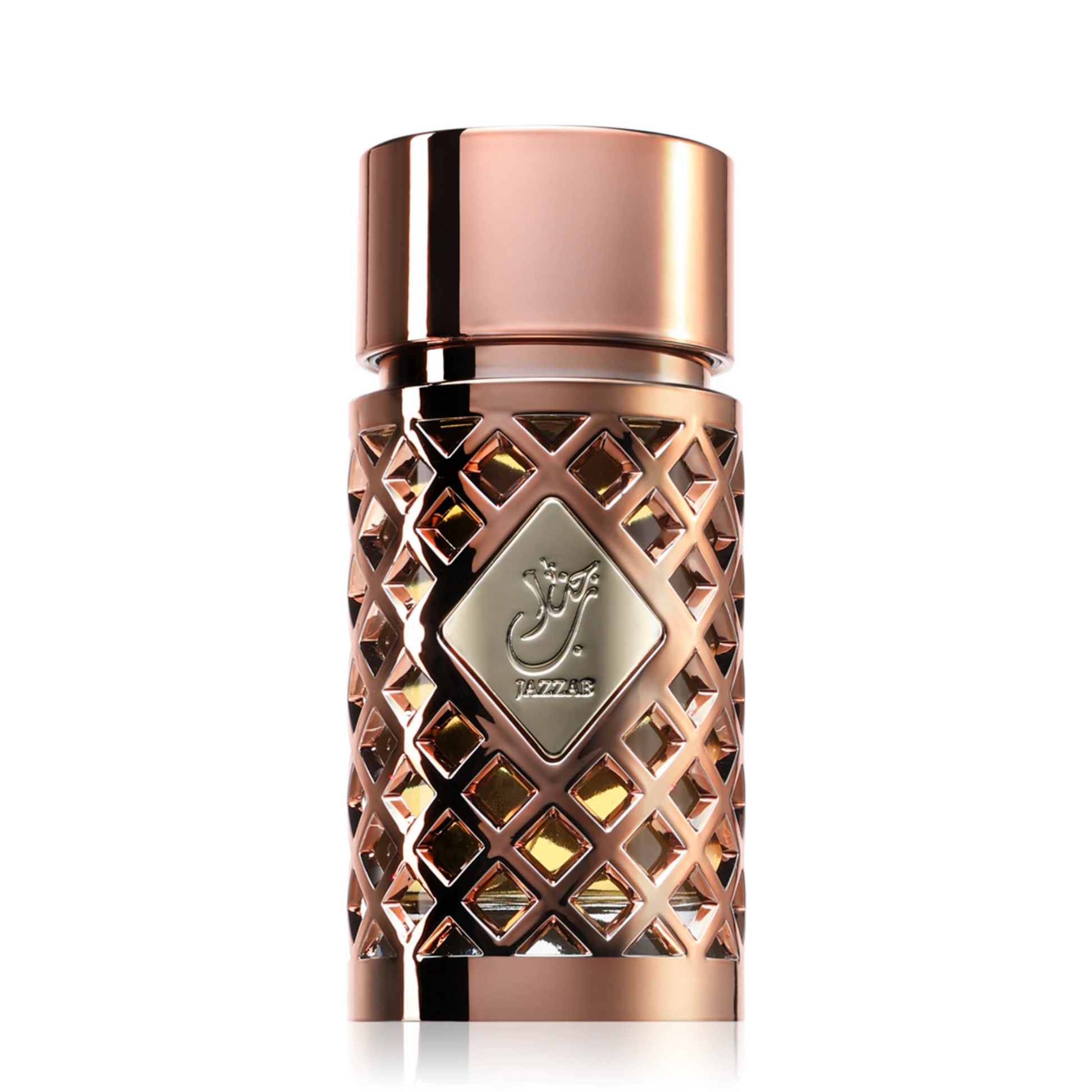 Discover Ard Al Zaafaran Jazzab Gold. A stunning women's fragrance blending fresh citrus, elegant roses, and deep oud. Sophisticated, woody, and long-lasting.
