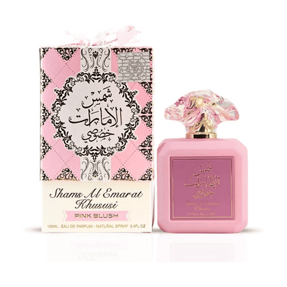 Discover Pink Blush Shams Al Emarat UK. A sweet women's EDP with raspberry, marshmallow, cream & vanilla. A Yum Boujee Marshmallow alternative. Shop now!