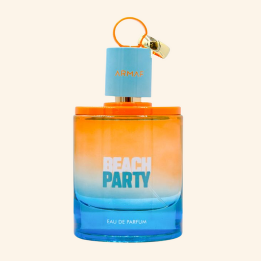 Discover Armaf Beach Party UK. A fun unisex EDP with tropical fruits, guava, sea water & musk. Your perfect summer holiday scent. Shop now at Nurabliss UK!