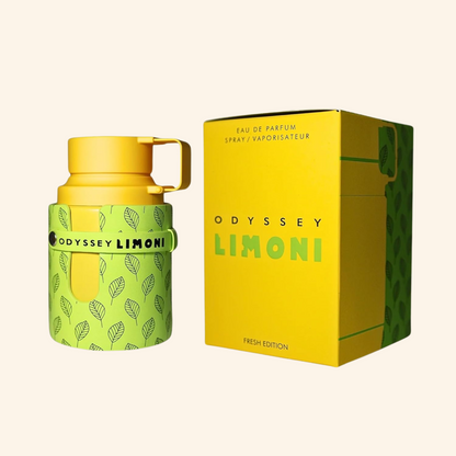 Discover Armaf Odyssey Limoni UK. Fresh unisex EDP blending citrus, ginger, marine notes & black tea. A stunning  Imagination alternative. Shop now at Nurabliss!
