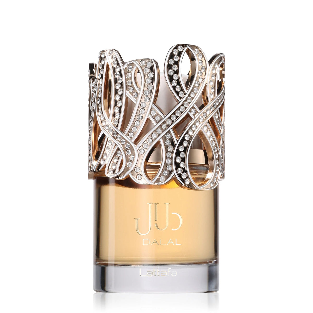 Shop Lattafa Dalal 100ml EDP for Women. A soft, alluring blend of sweet mandarin, juicy apple, white florals, creamy vanilla, oakmoss, and white musk.