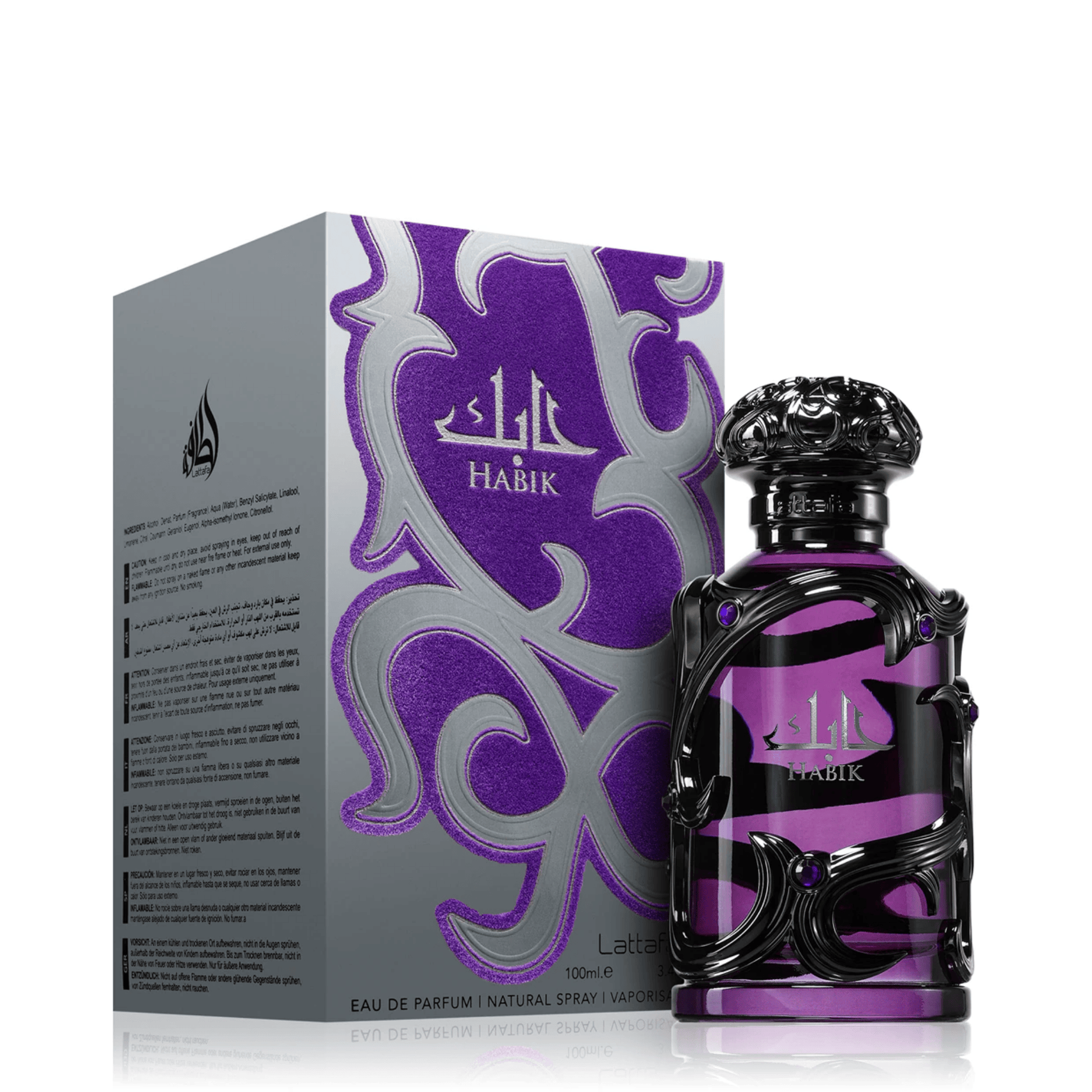 Discover Lattafa Habik for Men UK. A sophisticated aromatic EDP with cardamom, lavender, cinnamon & tonka. A stunning Le Male Essence alternative. Shop now!