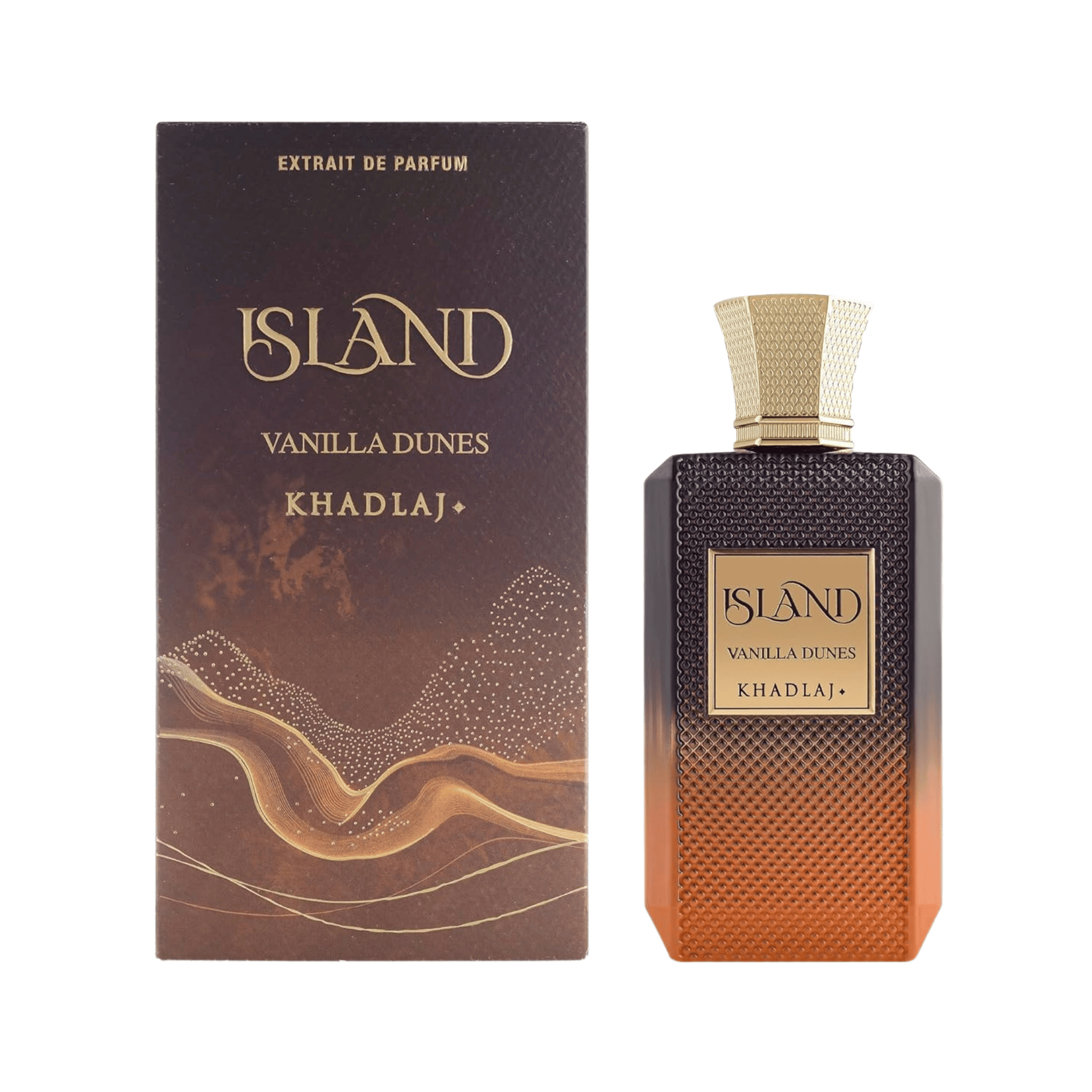 Discover Khadlaj Vanilla Dunes UK. Rich Extrait with cinnamon, bourbon, praline & vanilla. A luxurious althair alternative. winter perfume for men. Shop now!
