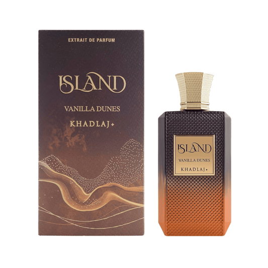 Discover Khadlaj Vanilla Dunes UK. Rich Extrait with cinnamon, bourbon, praline & vanilla. A luxurious althair alternative. winter perfume for men. Shop now!