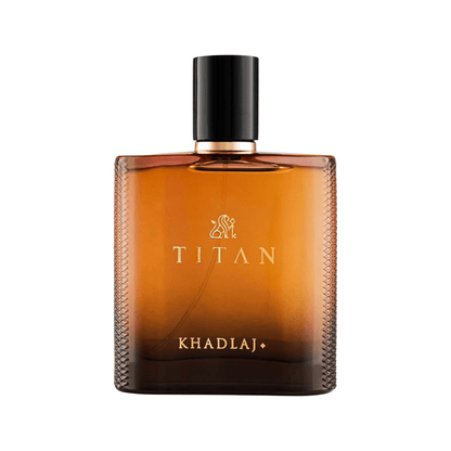Discover Khadlaj Titan UK. A sophisticated men's EDP with mandarin, incense, smooth suede & tonka bean. A bold, long-lasting aromatic scent. Shop now!