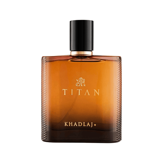 Discover Khadlaj Titan UK. A sophisticated men's EDP with mandarin, incense, smooth suede & tonka bean. A bold, long-lasting aromatic scent. Shop now!