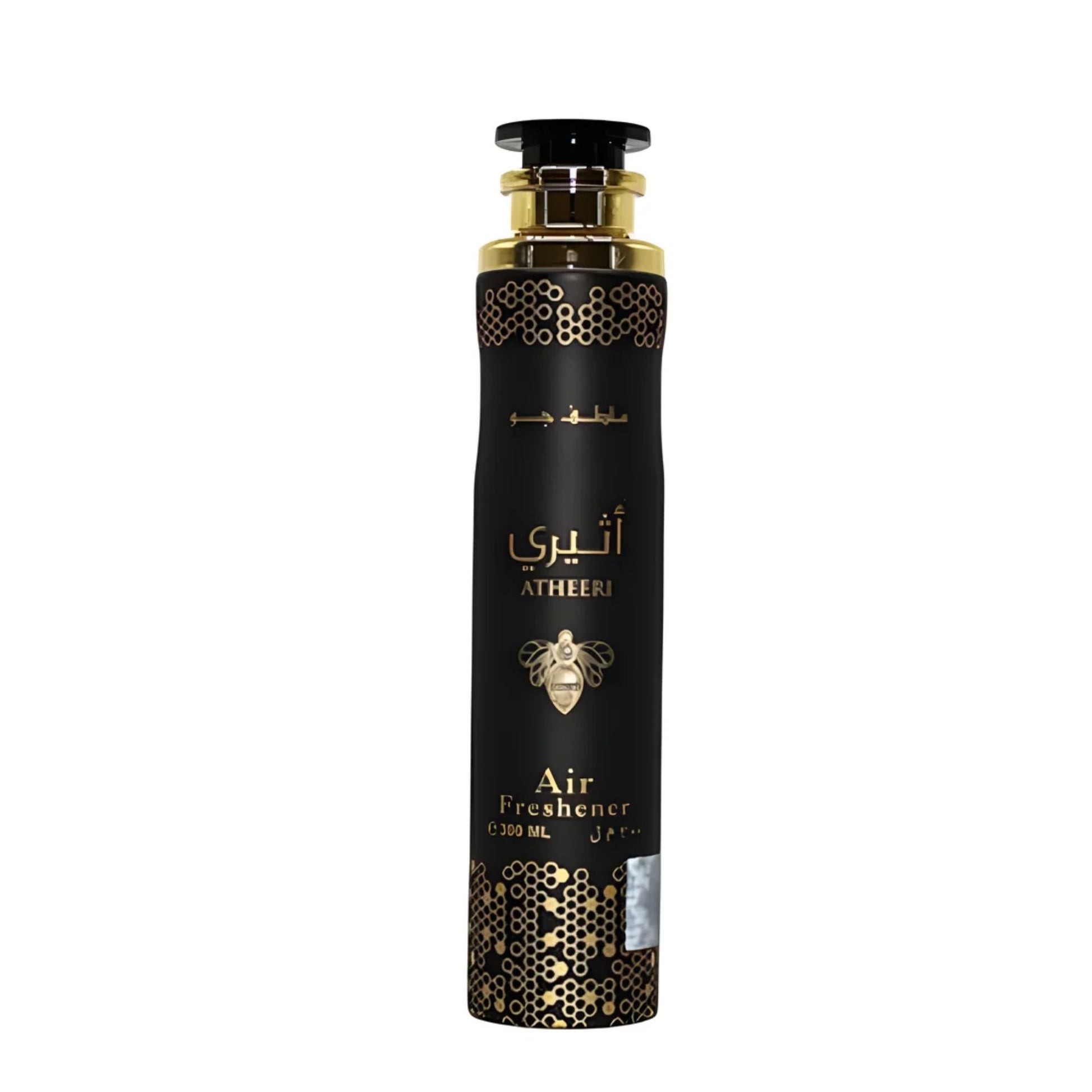 Transform your space with Lattafa Atheeri Air Freshener 300ml. A refreshing blend of dewdrop passionflower, exotic orchid, and warm amber wood.