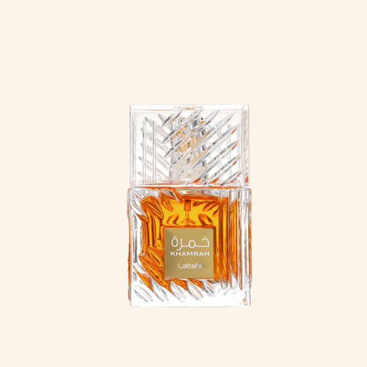 Buy Lattafa Khamrah UK. Best-selling unisex EDP with cinnamon, dates, praline & vanilla. A luxurious Angels' Share alternative. Warm indulgence. Shop now