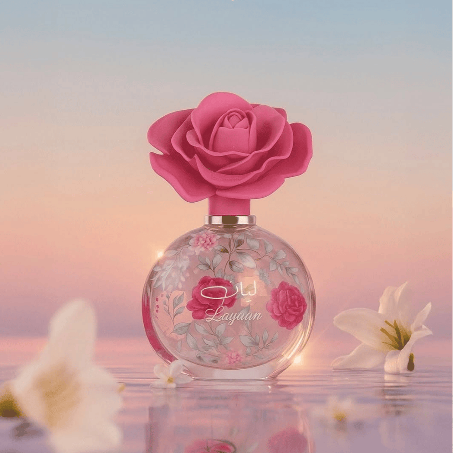 Discover Lattafa Layaan UK. An elegant women's EDP with green pear, jasmine, lily of the valley & musk. A stunning modern floral alternative. Shop now!