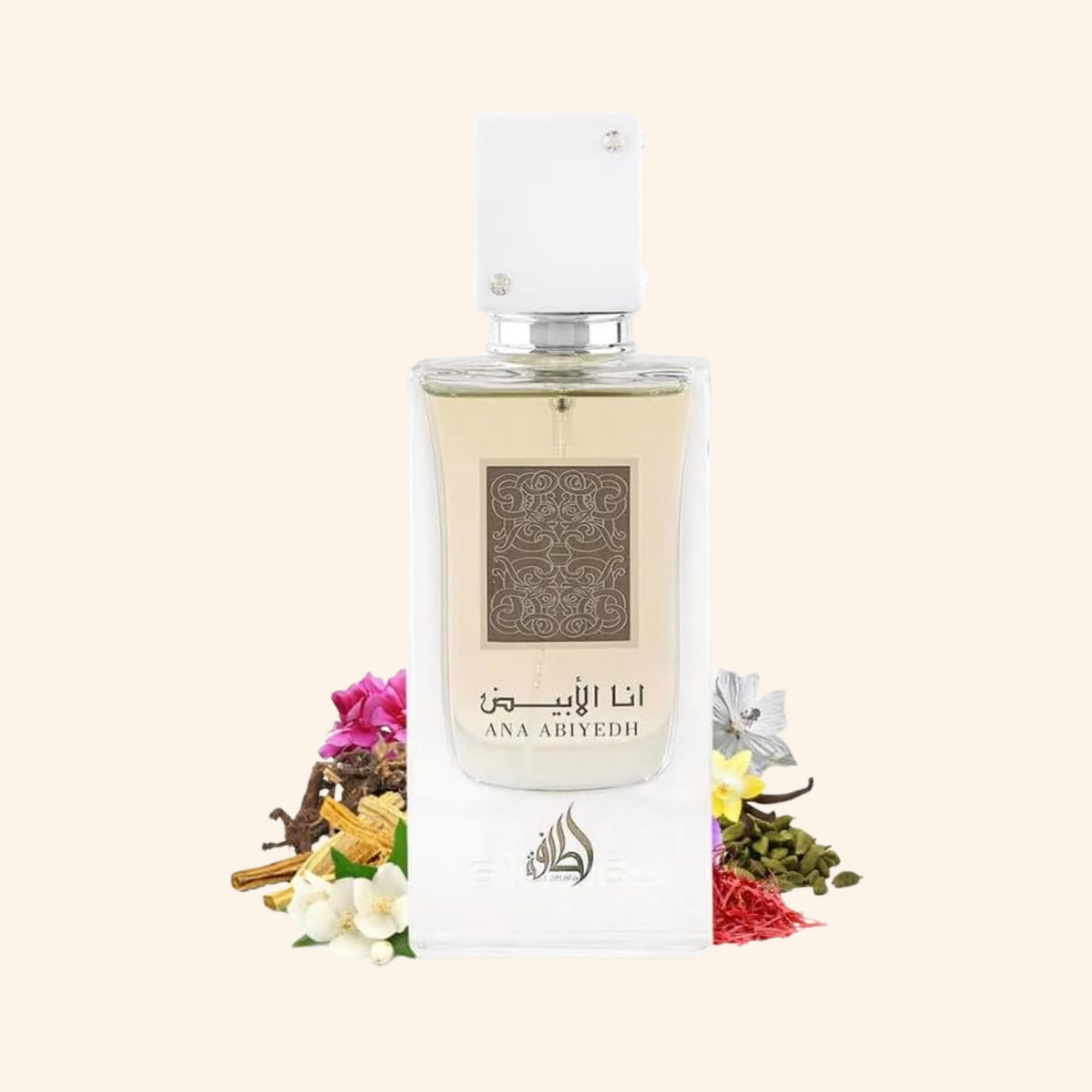 Discover Lattafa Ana Abiyedh (White) 100ml perfume for men and women UK. Fruity EDP with pear, vanilla, musk and amber. Popular Erba Pura alternative. Shop now!