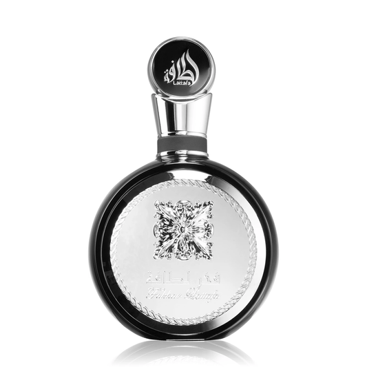 Shop Lattafa Fakhar Men, a premier aromatic fragrance featuring crisp apple, ginger, and sage. Long-lasting, masculine, and perfect for all-day freshness.