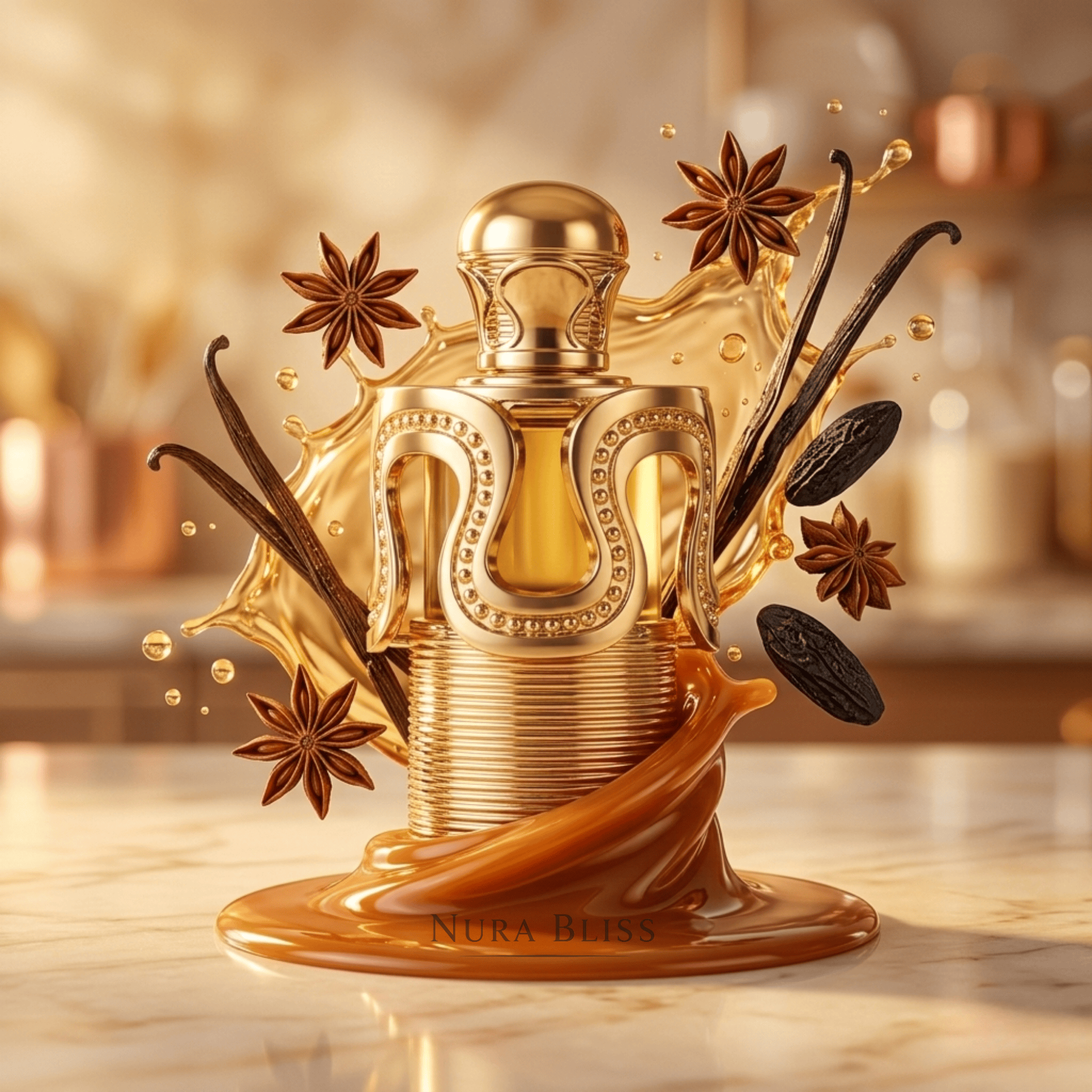 Experience Lattafa Maitha Concentrated Perfume Oil. A rich unisex blend of sweet caramel, star anise, and warm tonka bean. Alcohol-free and long-lasting luxury.