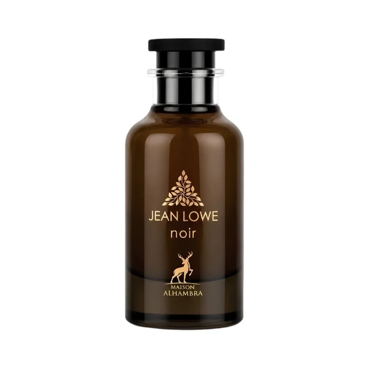 Shop Maison Alhambra Jean Lowe Noir 100ml EDP for Men. A dark, magnetic blend of smoked agarwood, incense, raspberry, rose, saffron, and amber.