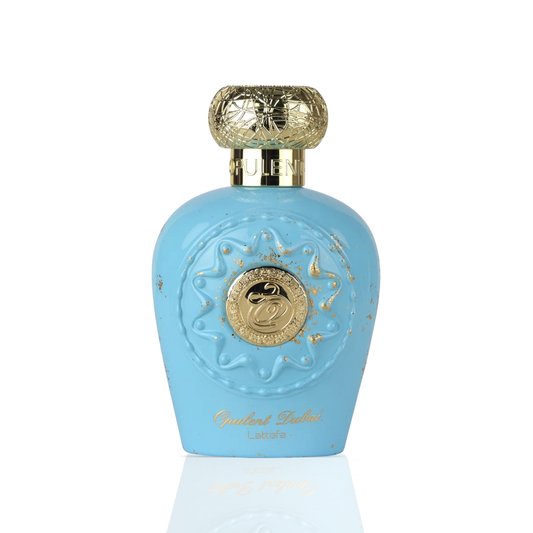 Discover Lattafa Opulent Dubai UK. A powerful unisex EDP with mango, grapefruit, woods, ambergris & oakmoss. A stunning God of Fire alternative. Shop now!