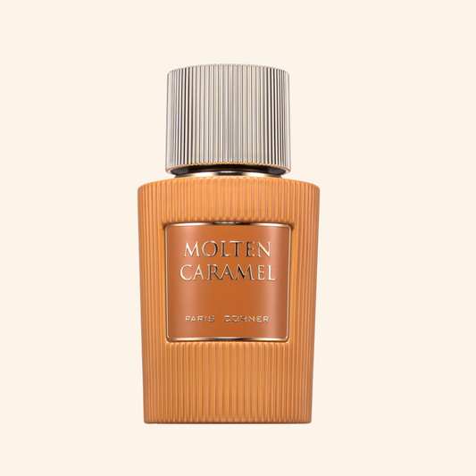 Discover Paris Corner Molten Caramel UK. Intense sweet gourmand EDP blending caramel, milk, vanilla & praline. A Bianco latte alternative. Pure indulgence! Shop now.