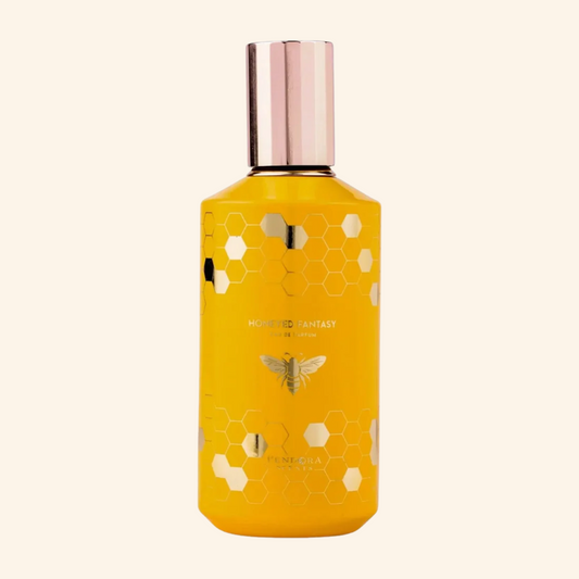 Discover Pendora Scents by Paris corner Honeyed Fantasy UK. Rich unisex EDP with honey, cinnamon, vanilla & amber. A luxurious Oajan alternative. Shop now nurabliss!