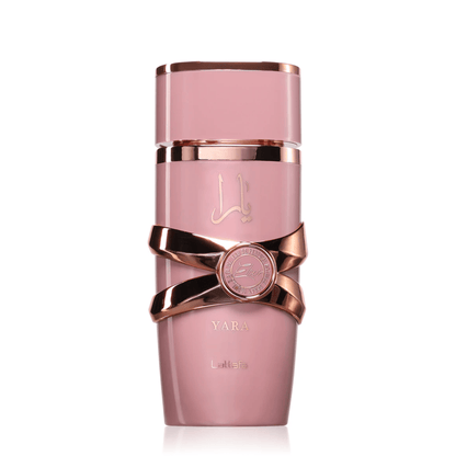 Discover Lattafa Yara Elixir UK. Sweet creamy gourmand EDP with strawberry, caramel, vanilla & amber. A rich new Yara twist! Shop now  at NuraBliss.